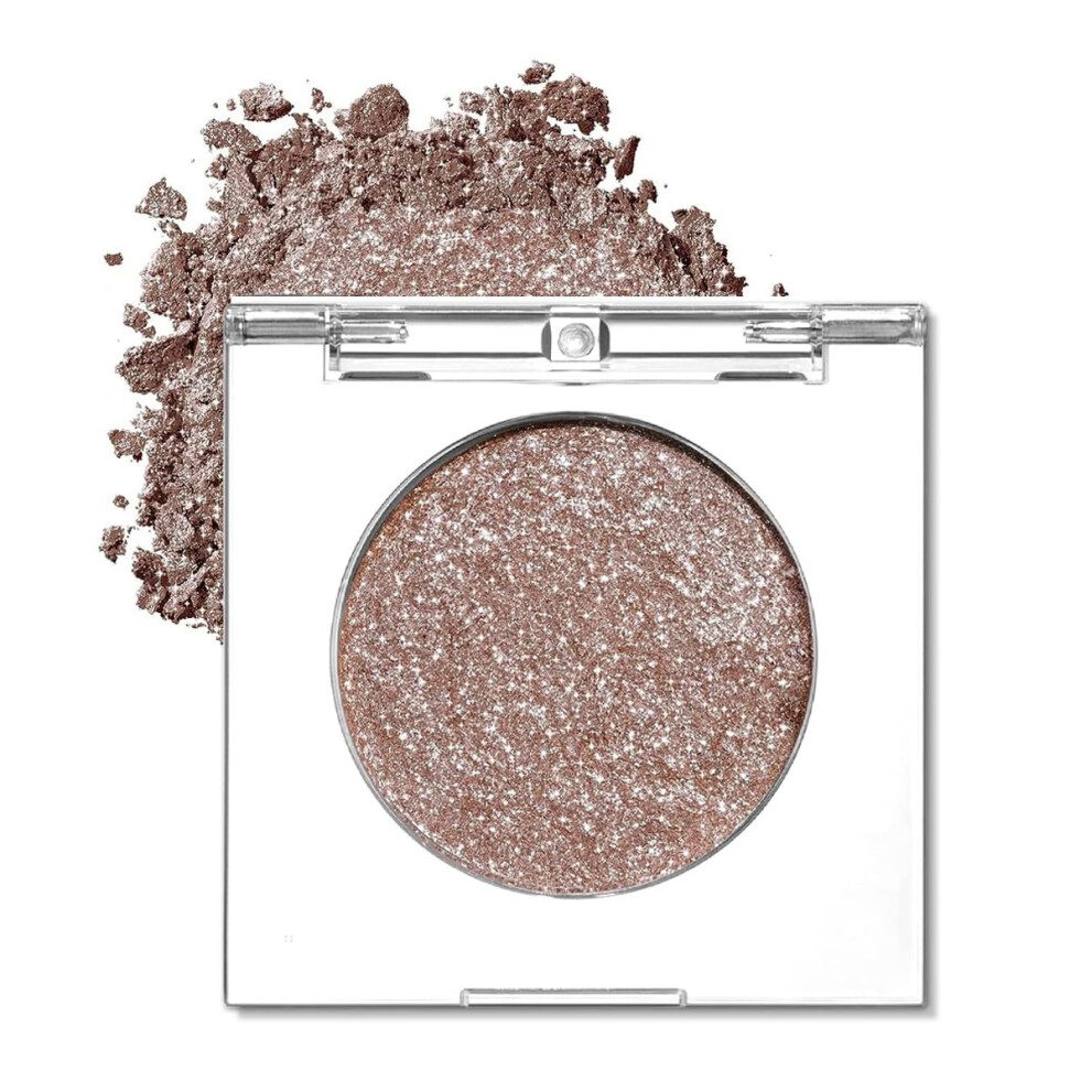 Silver,Gold Silver And Gold Glitter Eyeshadow Palette With Ultrablendable Shimmer For Korean Eye Makeup