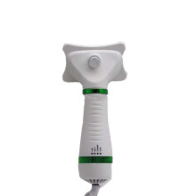 Secador de pelos para animais de estimação com escova de higiene, 5 em 1: Secador de vapor prático para cães e gatos com escova de massagem de