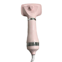 Secador de pelos para animais de estimação com escova de higiene, 5 em 1: Secador de vapor prático para cães e gatos com escova de massagem de