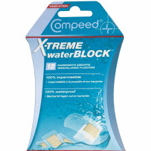 Compeed X-Treme Water Block Plasters 12 Pack
