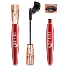 Long Lasting Waterproof Mascara 4D Silk Fiber Lash for Natural Lengthening and Volumizing