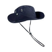 Bucket Hat Round Brims Sun Hat Outdoor Hat Fishing-Navy blue