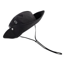 Bucket Hat Wide Brims Sun Hat Breathable Fishing Hat For-Black