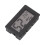 Termometro e igrometro digitale LCD nero per armadietti e scatole di sigari, ABS, 24g 5