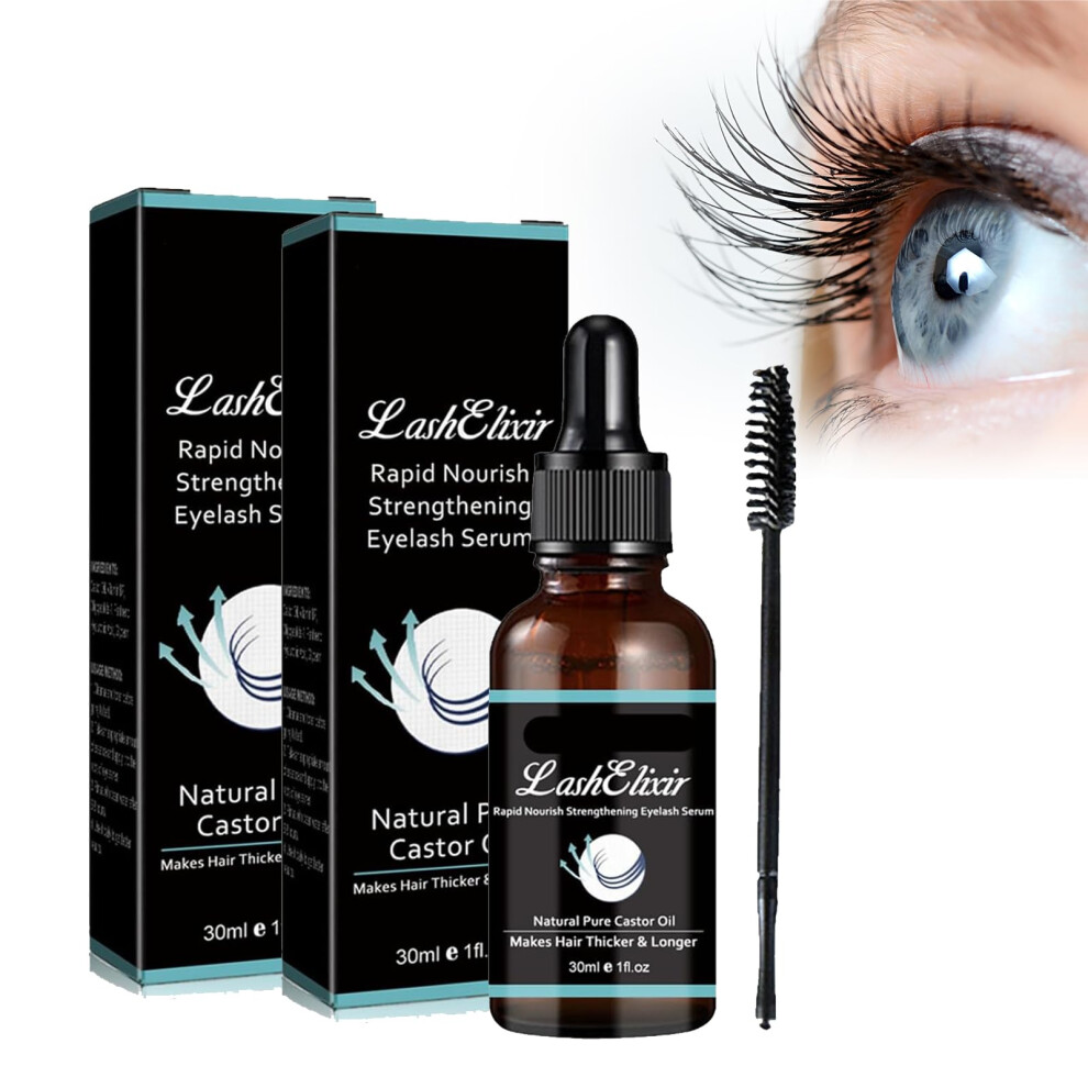 Eyelash Growth Serum 2 Pcs and Brow Boost Breakage Reduction Night  30ml