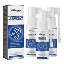 3Pcs Tinnidrop Tinnitus Relief Spray Anti Tinnitus Blockage Cochlear Removal Spray