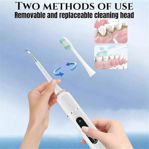 (Green Basic) Teeth Cleaner, Sono Sparkle Portable Remover Toothbrush 1