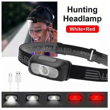 (1 pcs) New Lumilight Head Torch, Lumi Light Led Headband, Rechargeable USB Headlamp