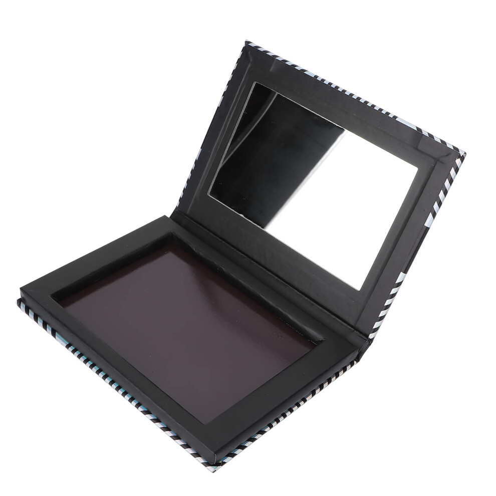 Empty Magnetic Makeup Palette with Mirror for Eyeshadow Blush Lipstick, Custom Travel Case