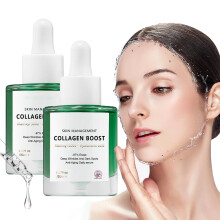 Hyaluronic Acid and Vitamin C Face Serum Set for Deep Hydration, Anti Aging, Wrinkle Reduction, 2pcs