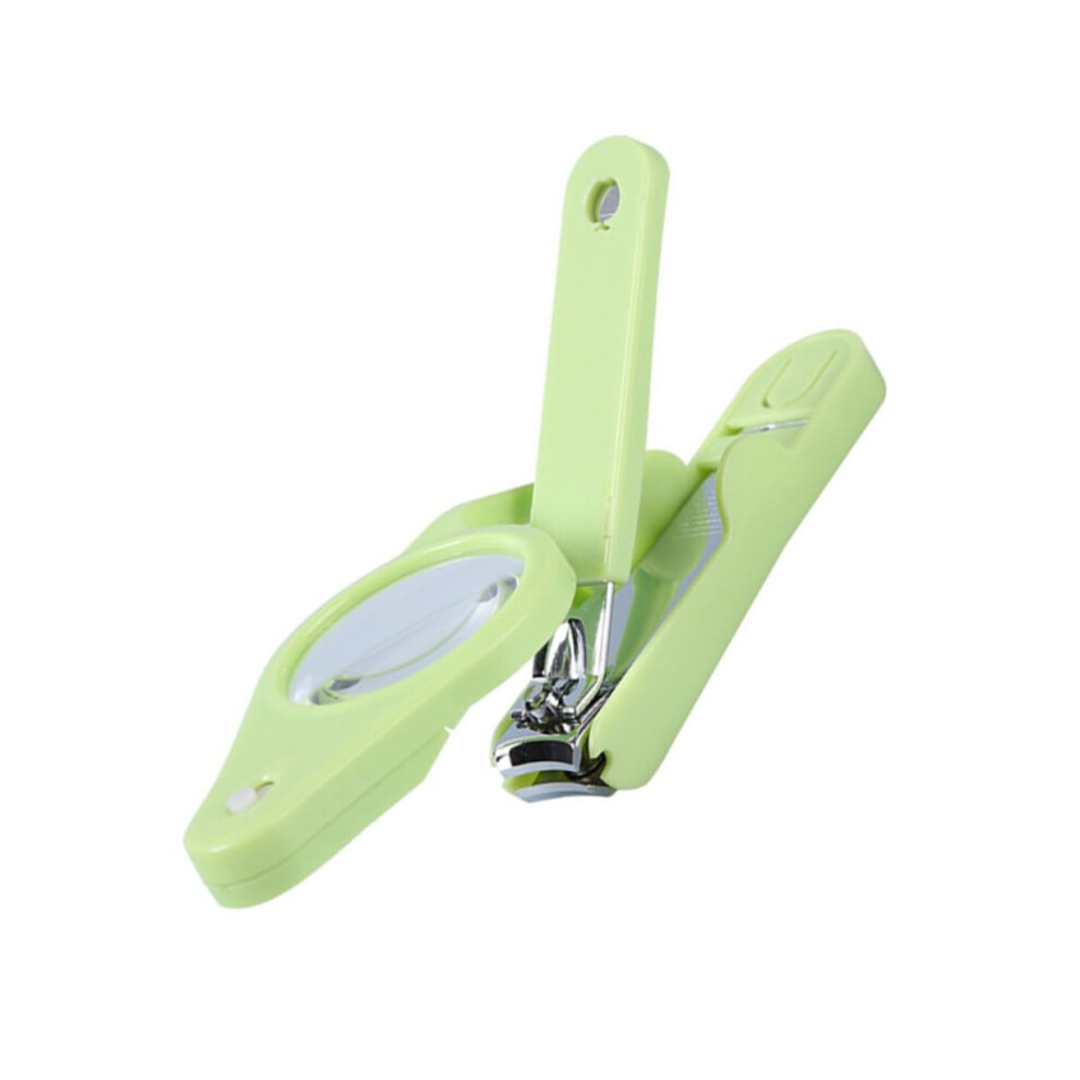 Light Led Nail Clipper With And Adjustable Magnifier For Precise Fingernail And Toenail Grooming