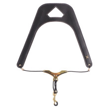 Padded Leather Saxophone Neck Strap Adjustable Soft Shoulder