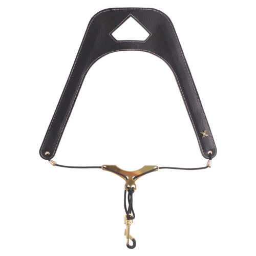 Padded Leather Saxophone Neck Strap Adjustable Soft Shoulder