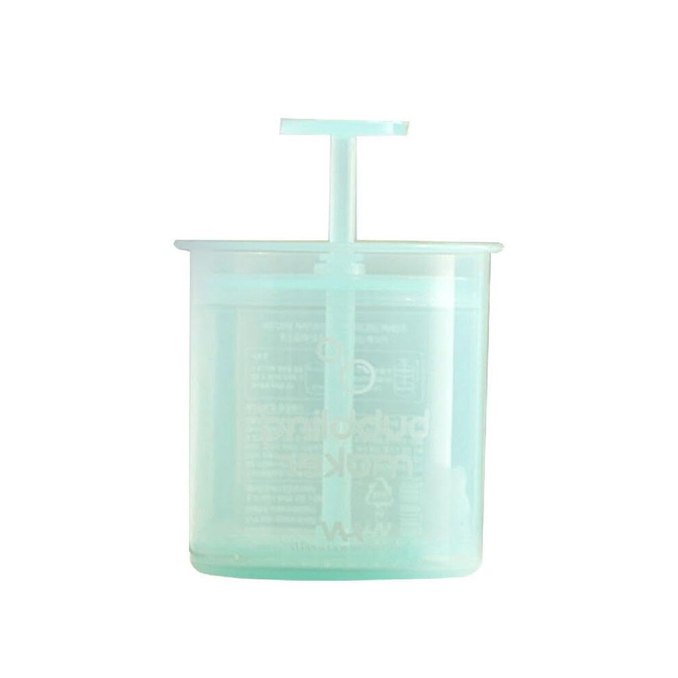 Green Face Foam Maker Cup For Creamy Lather, Quick Skincare Cleanser, Travelfriendly Design