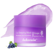 Lip Sleeping Mask 0.7oz Grape Overnight Hydrating Treatment with Shea Butter for Dry Lips