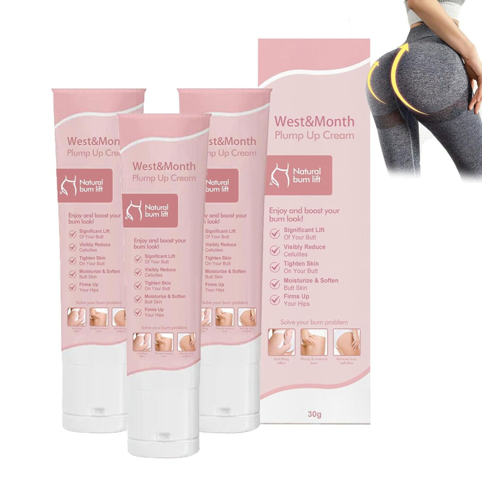 Cream Butt Enhancement With Bust Lifting, Firming And Moisturizing For Hip And Breast Care
