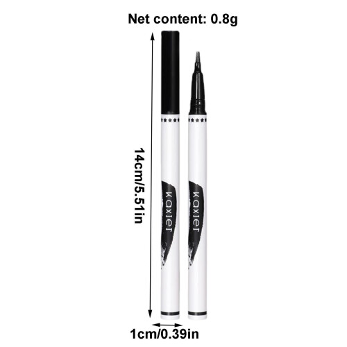 Waterproof Liquid Eyeliner Pen with Precision Tip, Long Lasting Smudge Proof Formula for Beginners 1