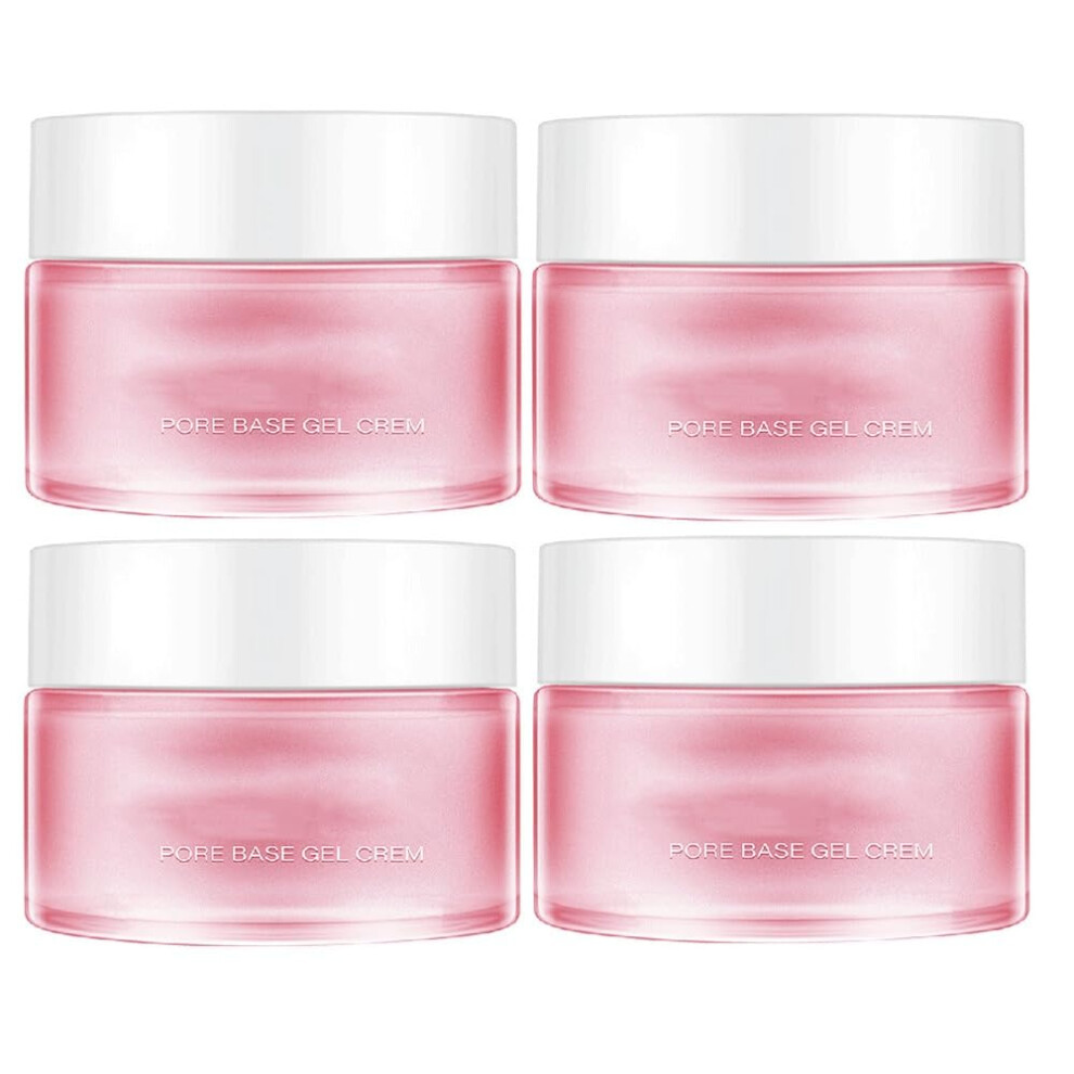 Cream Face Primer Pore Minimizer With Blurring Effect, Hydrating Gel Base For Longlasting Makeup