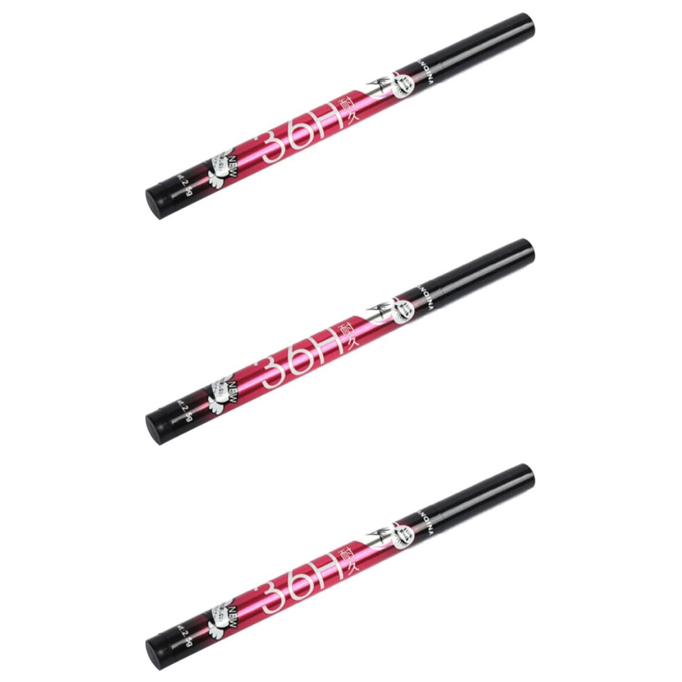 Waterproof Smudge Proof Eyeliner Pencil Set for Women, Long Lasting Rich Black Precision Tip