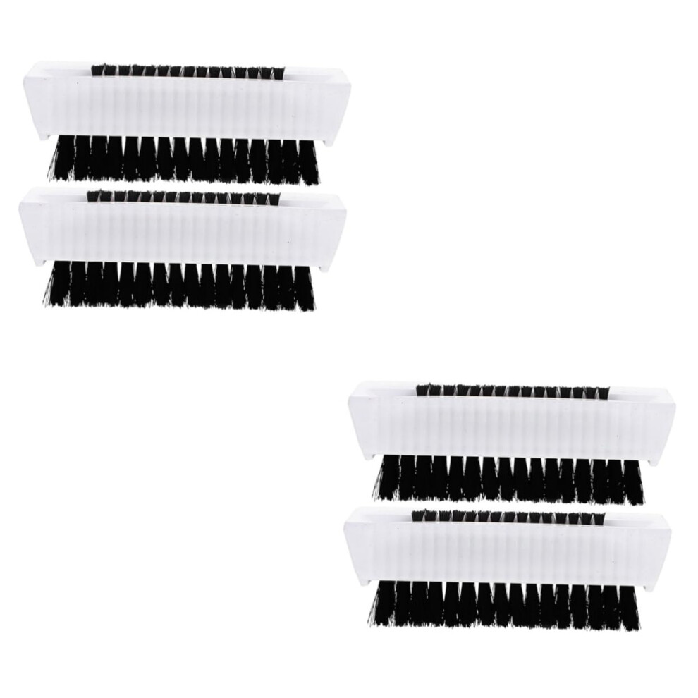 4pcs Nail Brush Set Soft Bristle Fingernail Scrubber for Deep Cleaning Home and Salon