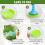 Trumpet Bubble Blower, Speaker Bubble Blower Set, Funny Bubbles Maker Toys 3