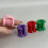 Plastic Crochet Yarn Protectors Soft Elastic for Finger-Pink 6