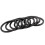 Spacer for Bafang BBSHD Bottom Bracket Fitting (8 Pieces/2 Set) 2.5mm/Pcs Bottom Bracket Length Conversion Tool 7