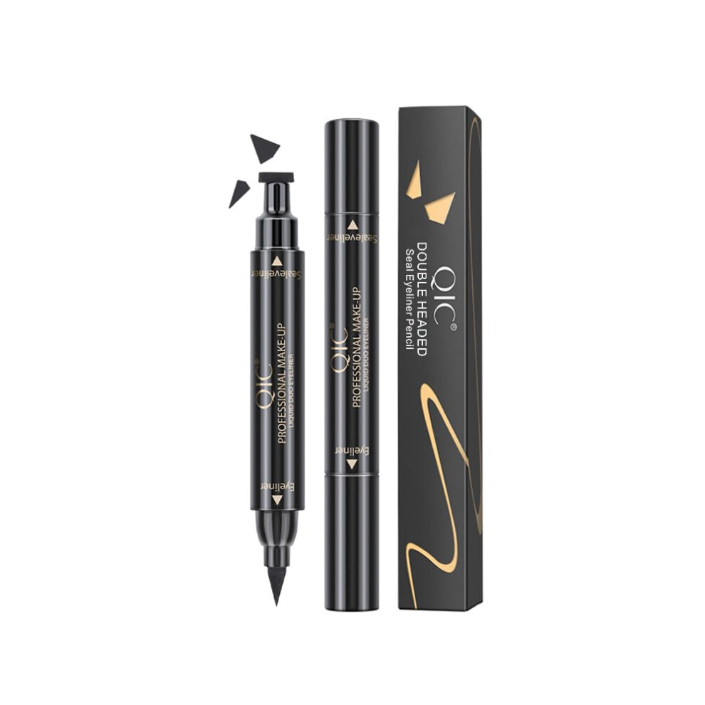 Winged Eyeliner Stamp Set â Waterproof Smudgeproof Cat Eye with DualEnded Precision Tips