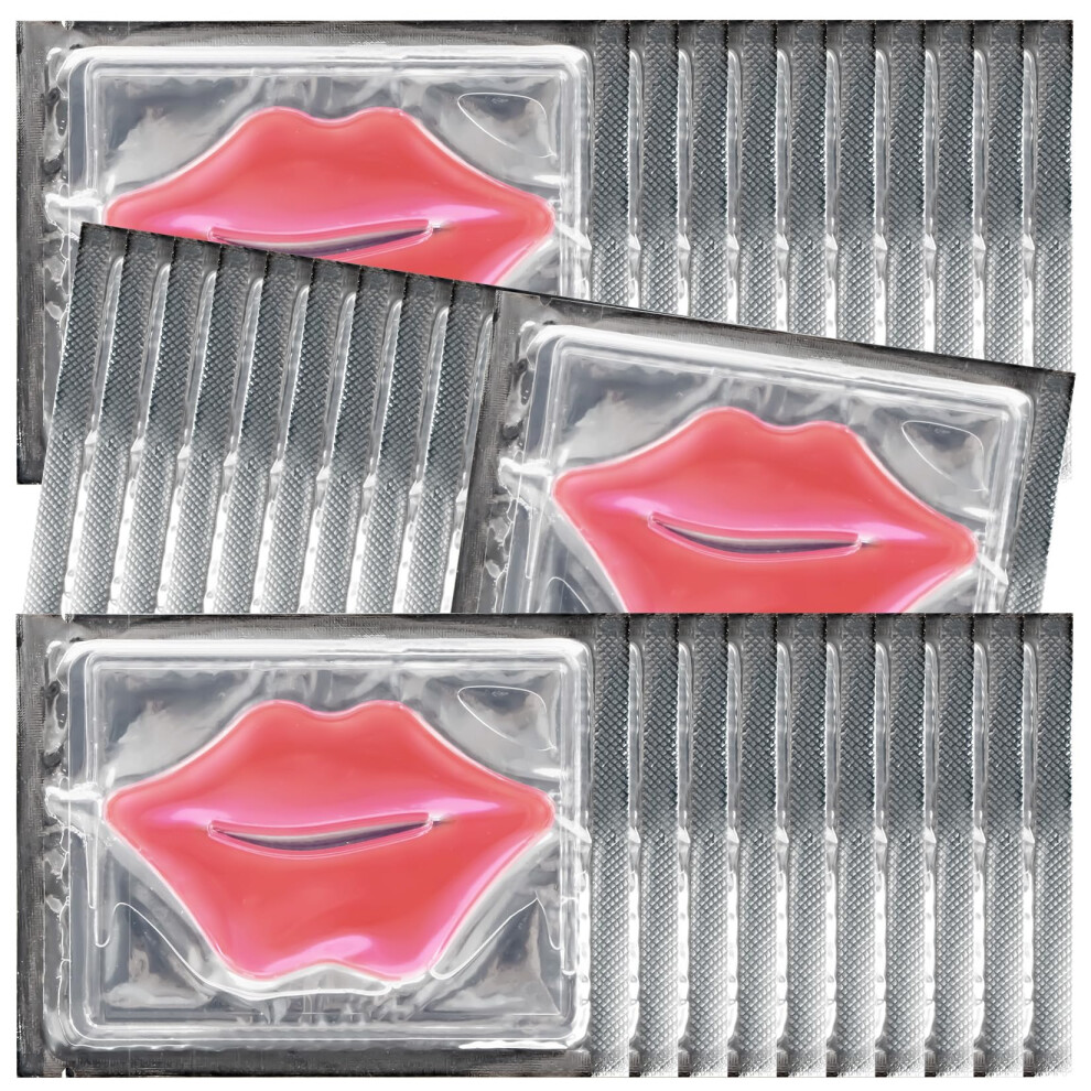 28PCS Collagen Hydrating Lip Mask Patches for Deep Moisture and Wrinkle Reduction