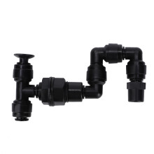 Ugello nebulizzatore a nebbia fine per rettili con copertura d'acqua completa, rotazione a 360 gradi, plastica resistente, ugello con orifizio in