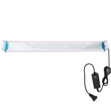 Aquarium Led Light For Fish Tank Full Spectrum Super Bright With Adjustable Brackets And Extendable Mounting System, Bright White Blue LEDs Lamp For A
