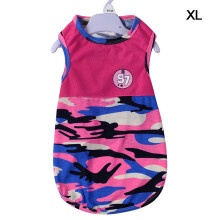 Dog T Shirt With Sleeveless Design Soft Cotton Fabric Stretchy Fabric Quick Dry Dog Vest Shirt Polka Dots Style Breathable Pet Apparel For Daily