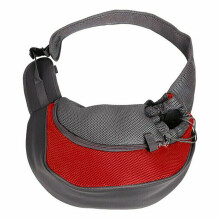 Sac de transport confortable pour animaux de compagnie, en maille respirante, pour voyager en toute sécurité, mains libres, sangle réglable,