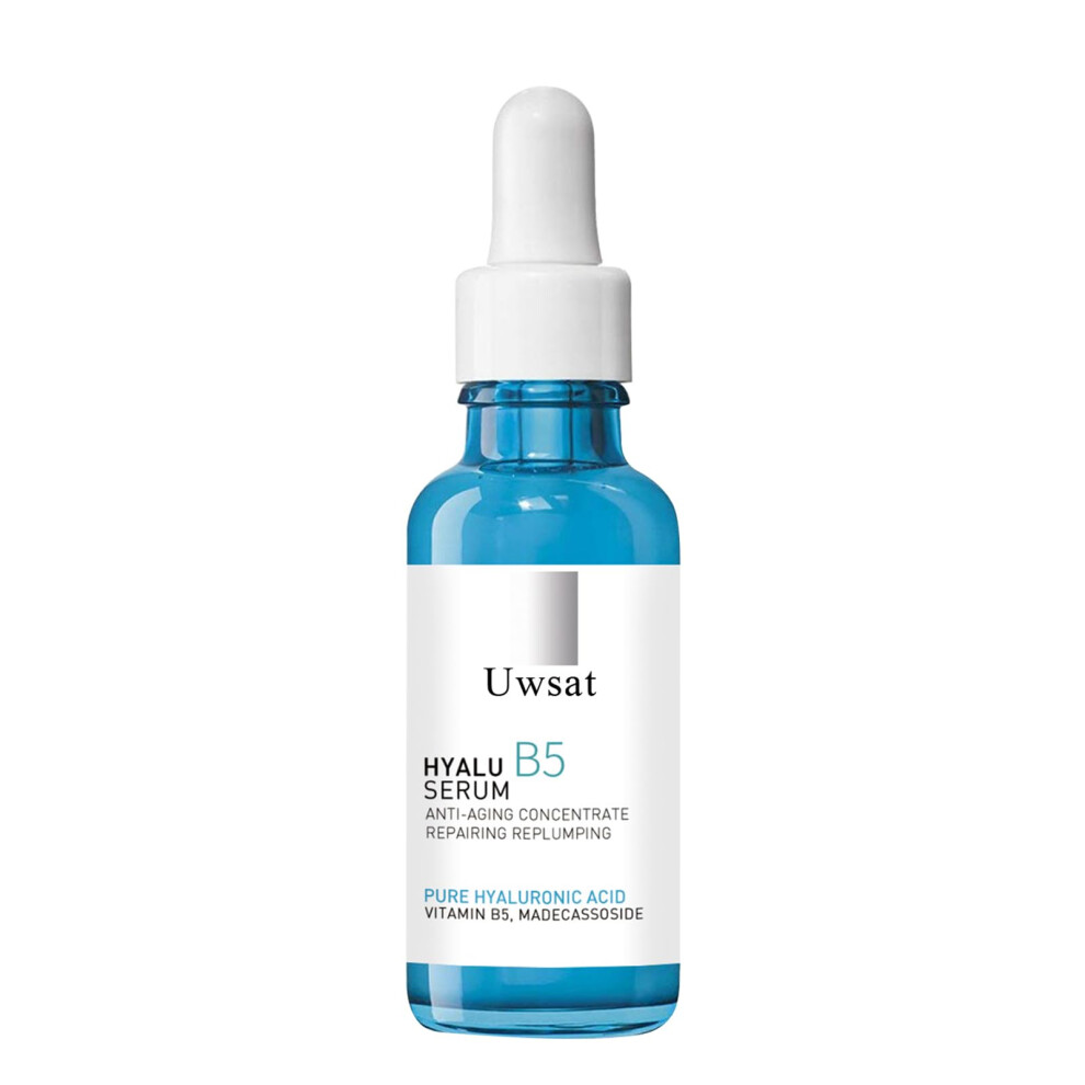 Cream Hydrating Serum For Dry Skin With Hyaluronic Acid And Vitamin B5, Fast Absorption Smooth Base