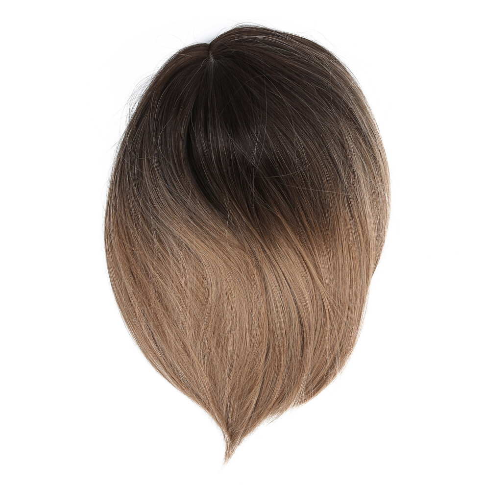 Heat Resistant Women's Gradient Gold Wigs, Simulated Scalp for Natural Charm with Comfortable and Secure Fit