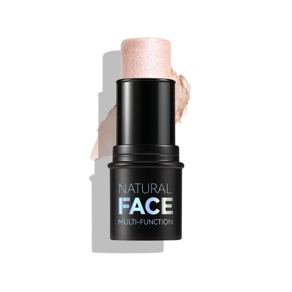 Cream Blush Stick For Cheeks Lips Eyes, 3 In 1 Longlasting Multiuse Makeup Stick (2)