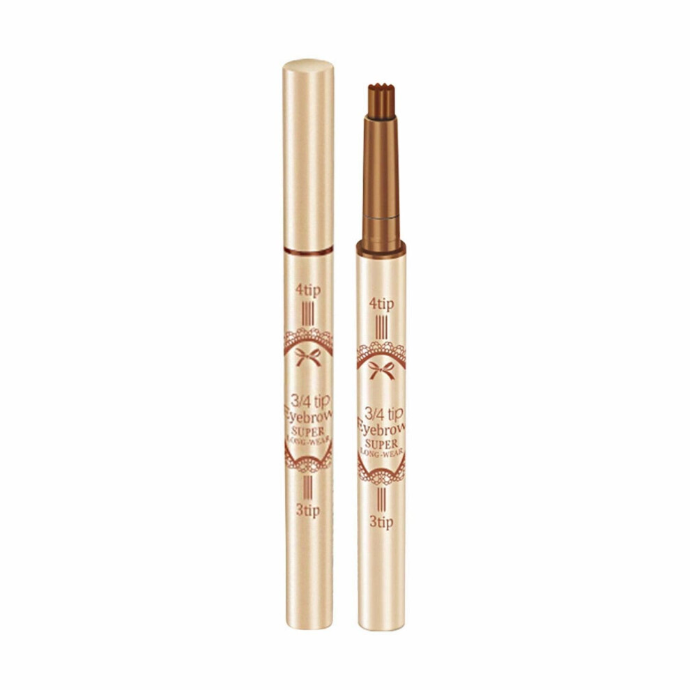 Light Microblading Eyebrow Pen With Micro Fork Tip For Natural Brow Effect And Longlasting Wear