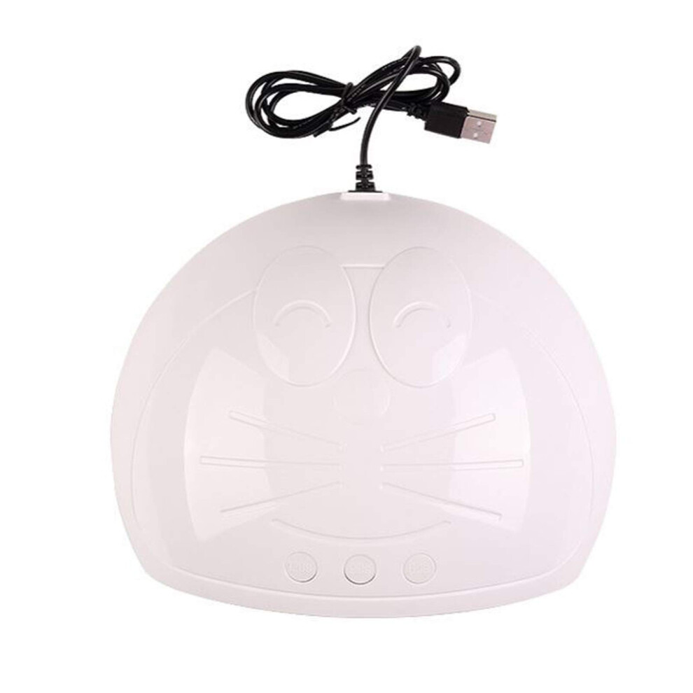 Light Uv Led Nail Dryer 45W Dual Gel Nail Lamp For Manicure And Pedicure