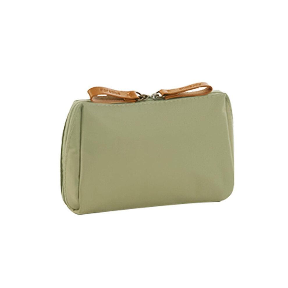 Small Waterproof Travel Makeup Bag  Compact Cosmetic Organizer for Lipstick and Toiletries