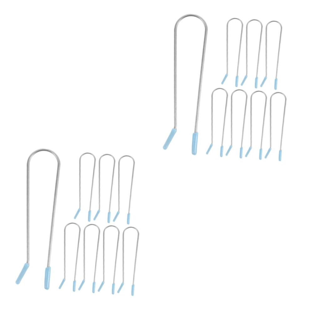 16pcs Hot Roller Clips for Secure Roller Hold and Gentle Hair Grip, Replacement Curlers