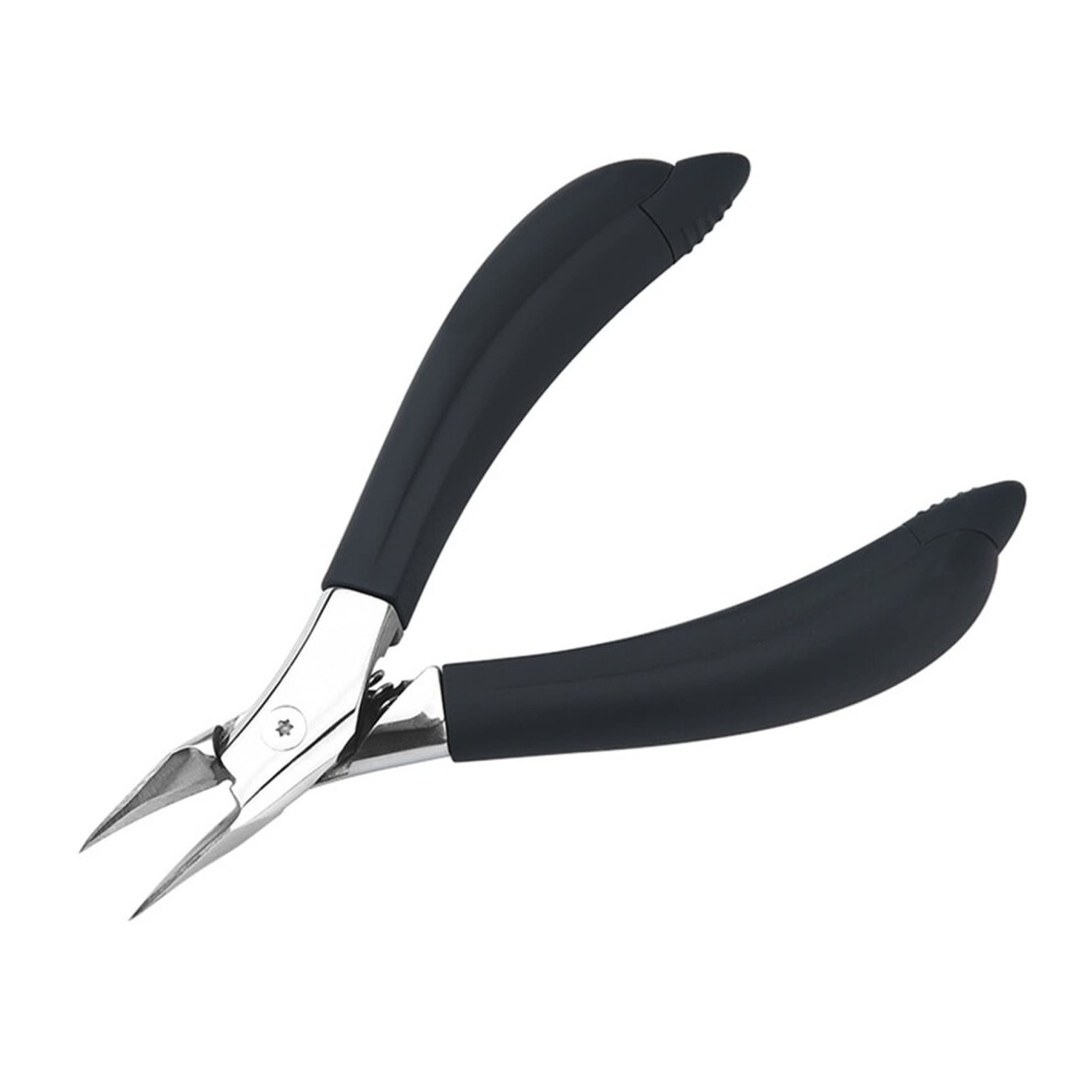 Professional Stainless Steel Toenail Clippers with Ergonomic NonSlip Grip for Thick Nails Ref: 6615