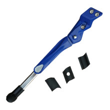 Folded Bike Rack Single Leg Kickstand Mountain Bike-blue