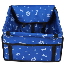 Assento elevatório para carro para animais de estimação de pequeno porte, design reforçado anti-colapso com guia de segurança com clipe e