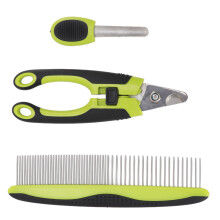 Professional Pet Nail Trimmer With Non Slip Handles, Pet Grooming Tool Stainless Steel Blades, Sharp Durable Clipper For Dogs Cats And Small Pets, Pet