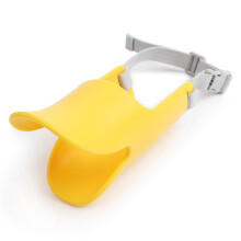 Silent Walk Companion, Non-Toxic Breathable Silicone Dog Mouth Covers, Duck Mouth Design For Bite-Proof Comfort, Adjustable To Fit Your Dog's Head Cir