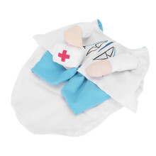 Söt husdjursdräkt för Halloween, stereoskopdesign bekväm läkarkostym husdjursläkaruniform set, människoliknande dräkt för katter och hundar