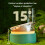 Μπολ για γάτες με κεκλιμένο σχεδιασμό και αυτόματο διανομέα νερού, υπερυψωμένα 2