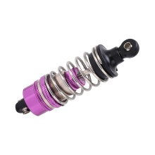 Ammortizzatore posteriore in lega di alluminio viola per auto RC Wltoys 10407