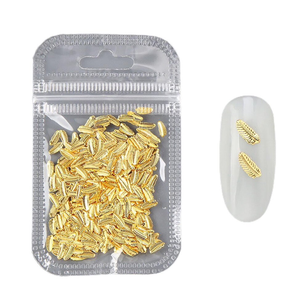 500pcs Metal Nail Art Studs Rivet Shape Sequins for DIY Manicure Metallic Decorations