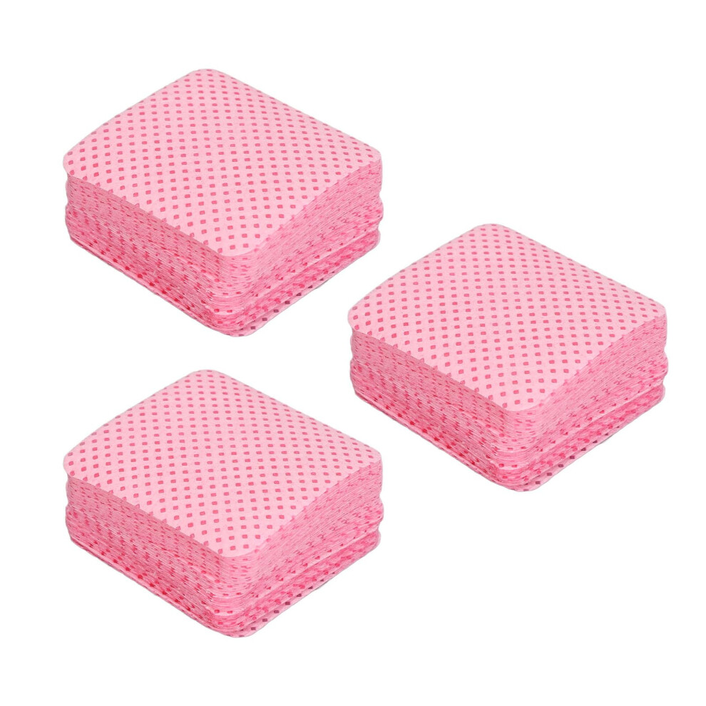 Pink Lint Nail Wipes 300Pcs For Gel Polish Removal And Gentle Nail Prep